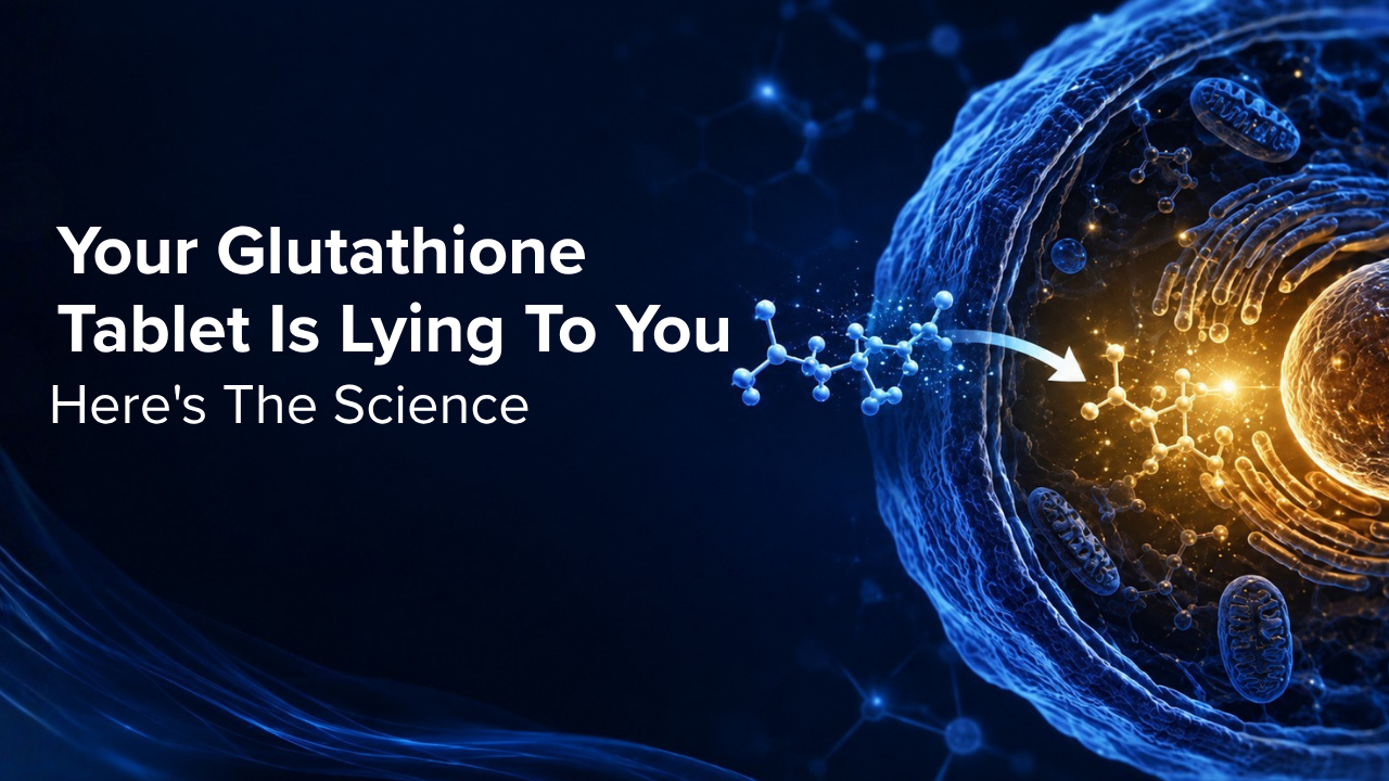 Your Glutathione Tablet Is Lying to You — Here's the Science — Continual G, cover image