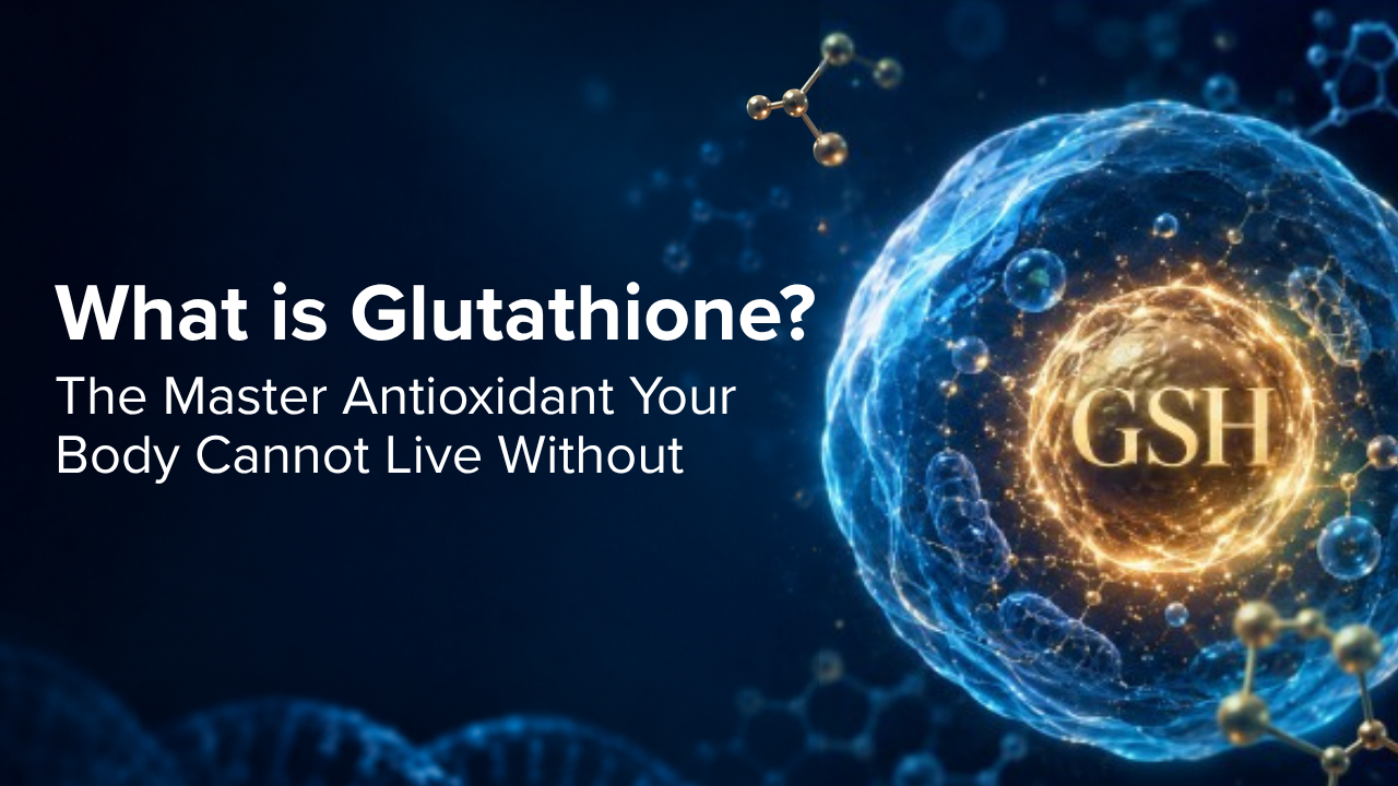 What Is Glutathione? The Master Antioxidant That Works Inside Every Cell — Glyteine, cover image