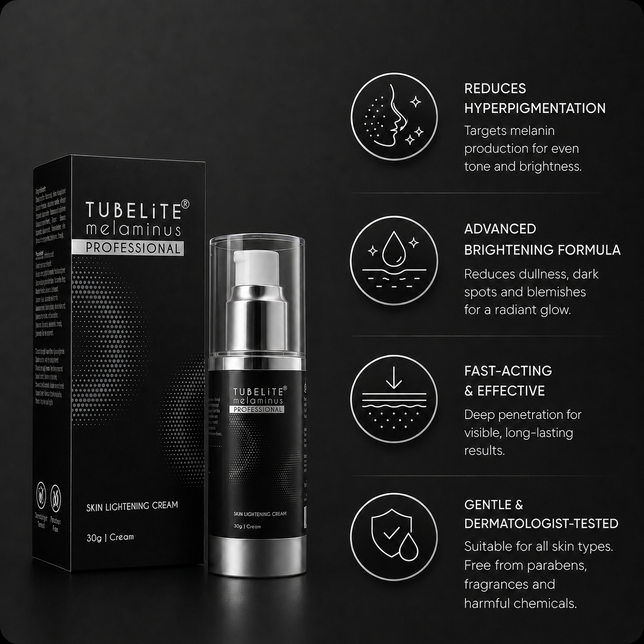 TUBELiTE melaminus - Skin Lightening Cream - image 5