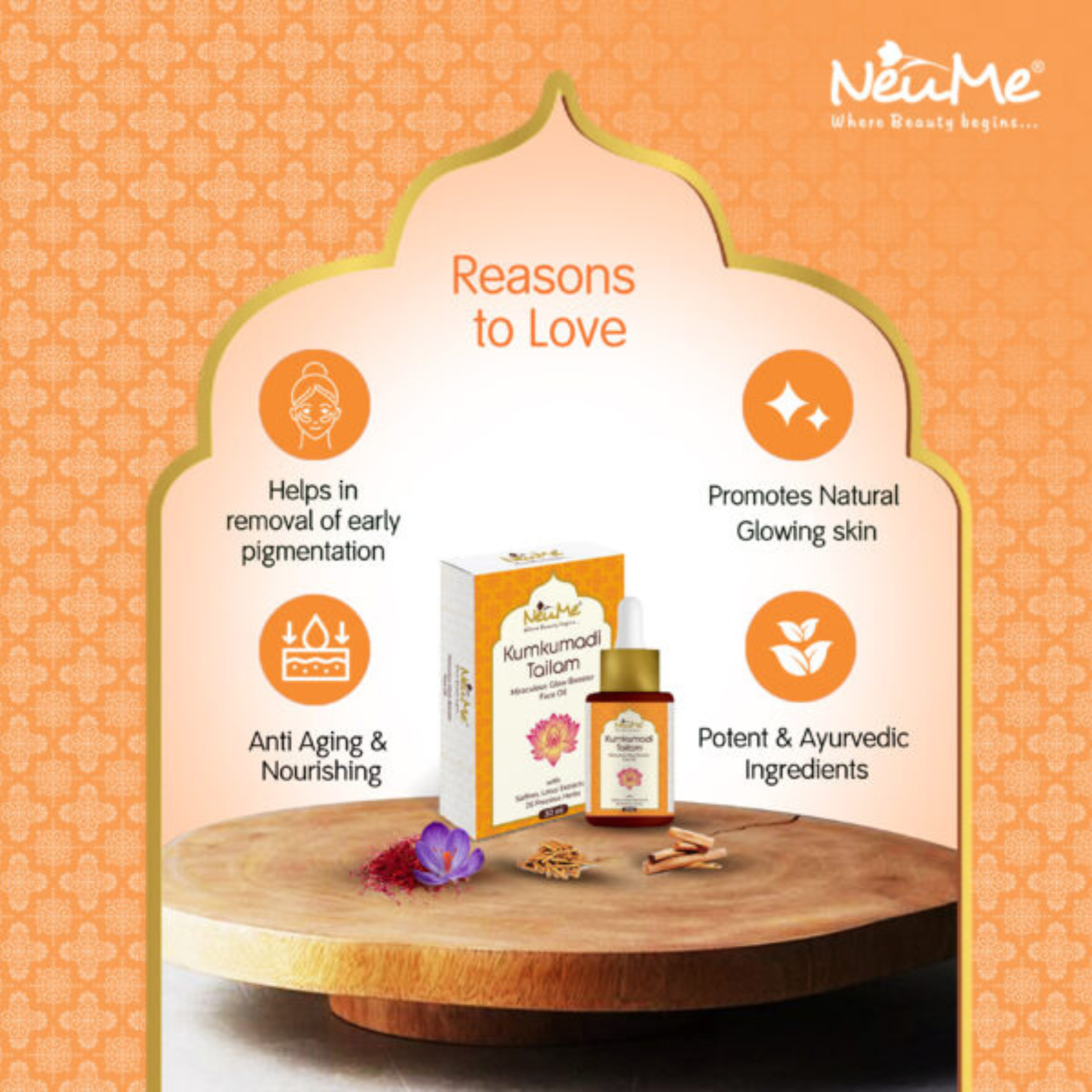 Kumkumadi Tailam Glow Booster Face Oil - image 3