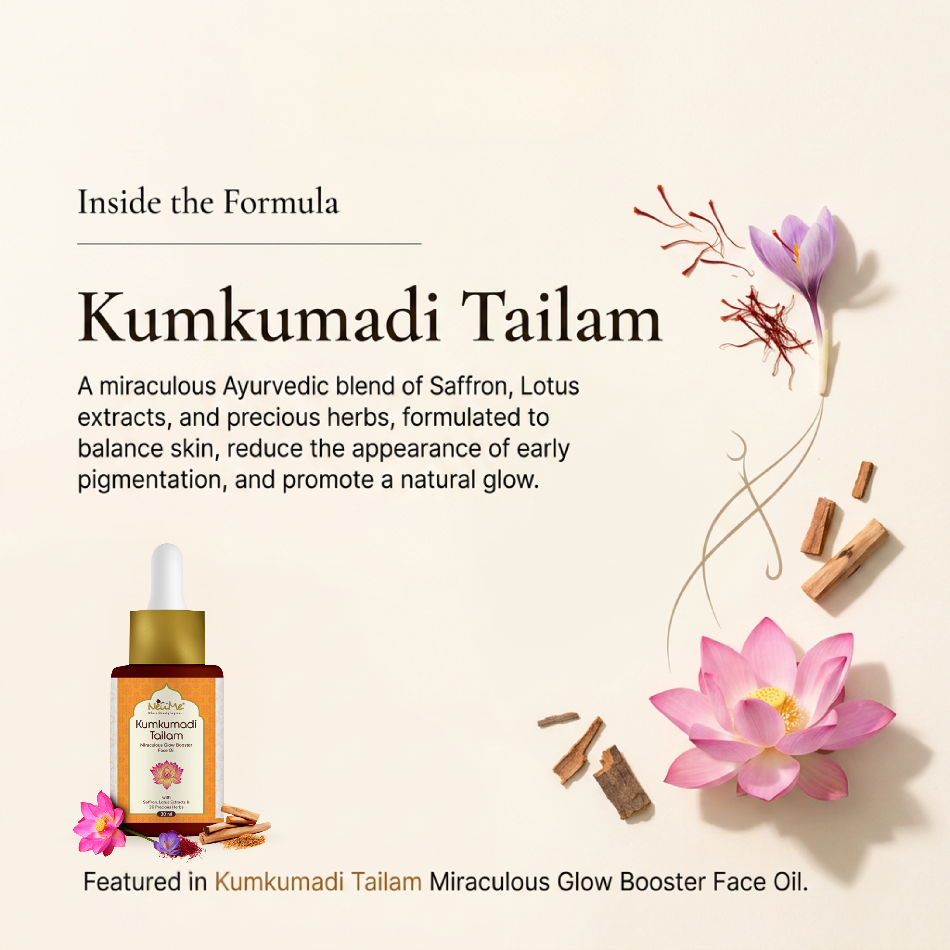 Kumkumadi Tailam Glow Booster Face Oil - image 5