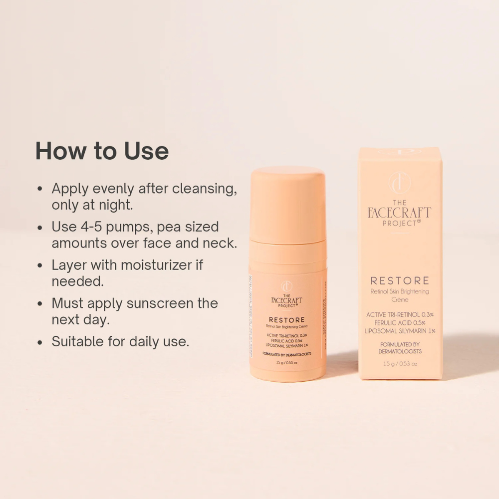 Restore Tri-Retinol Skin Brightening Creme - image 4