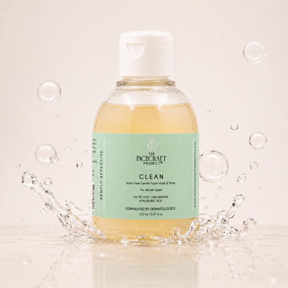 Clean - Soap free gentle face cleanser cum mask - image 1